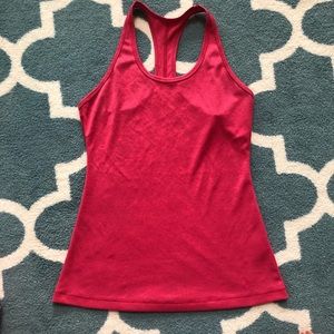 Pink Nike Dry fit racer back top